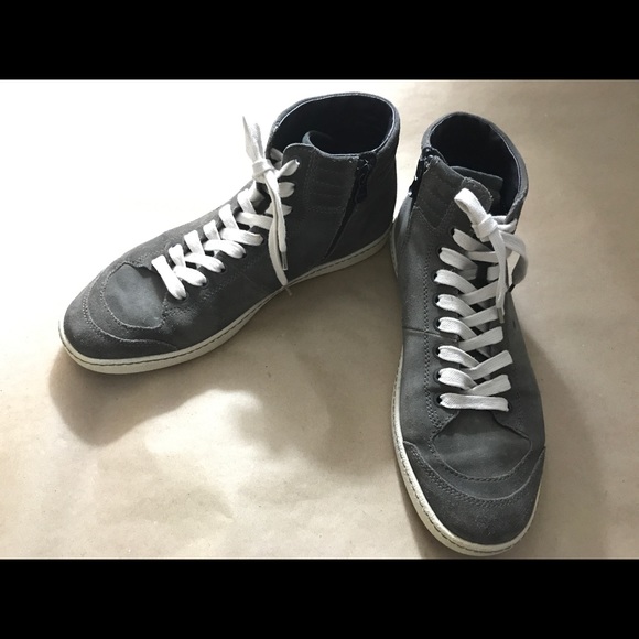 santoni high top sneakers